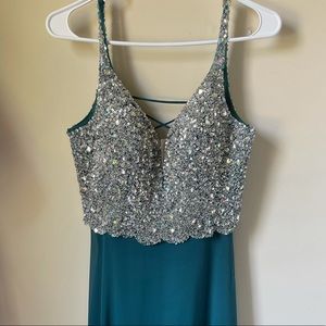 EVA Long Homecoming/Prom Dress